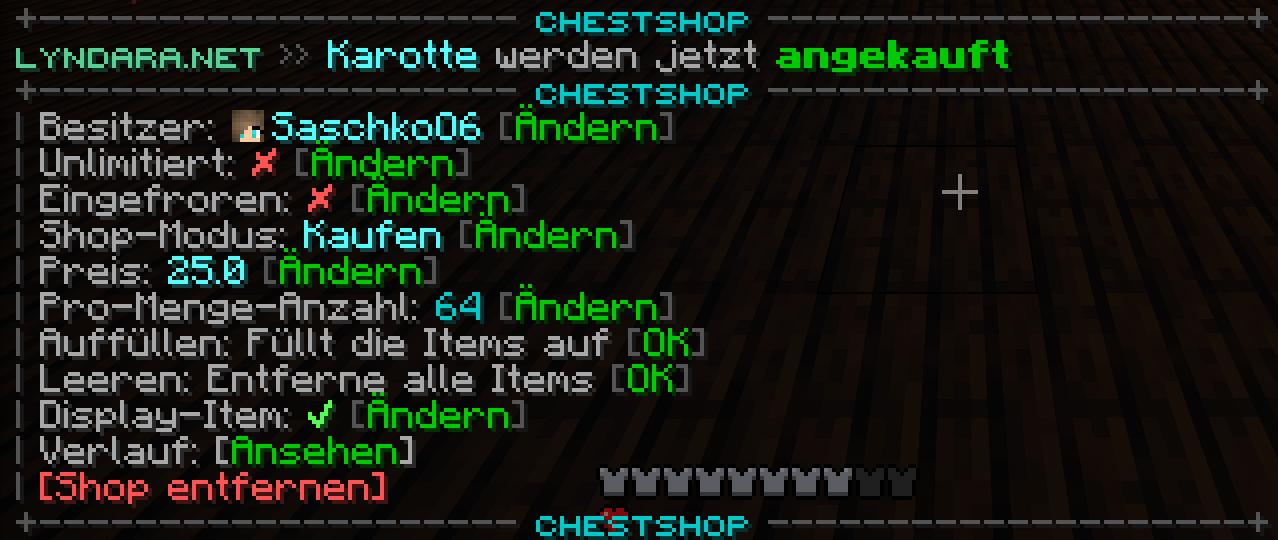 Chestshop 3